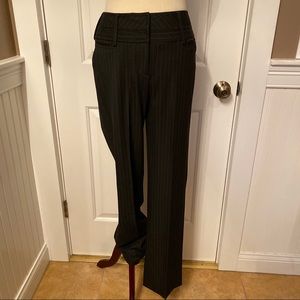 RENFREW PANTS GRAY PINSTRIPE TROUSERS CAREER size 4